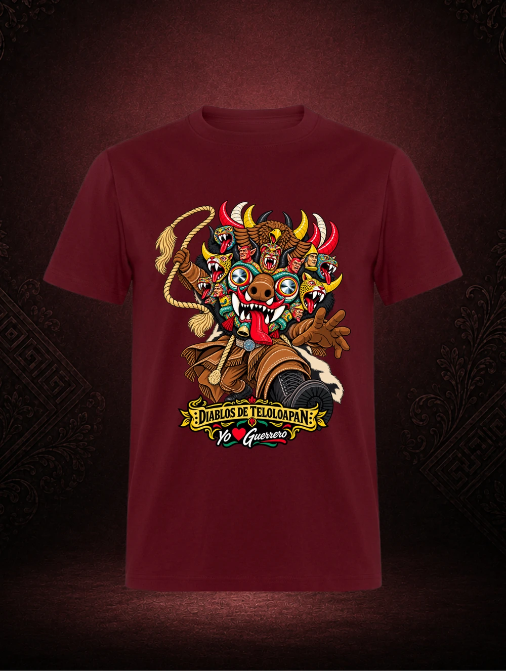 Playera Diablo de Teloloapan, Norte