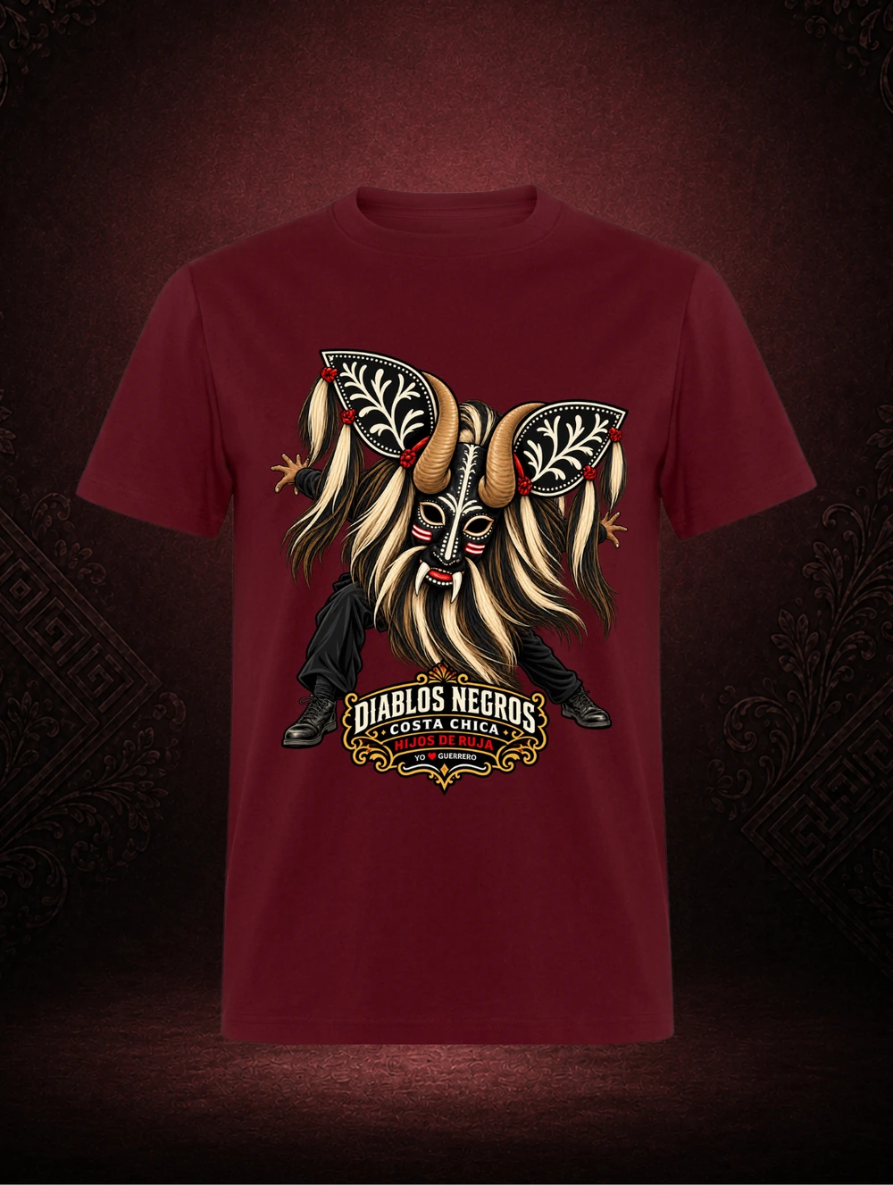 Playera Diablos Negros, Costa Chica
